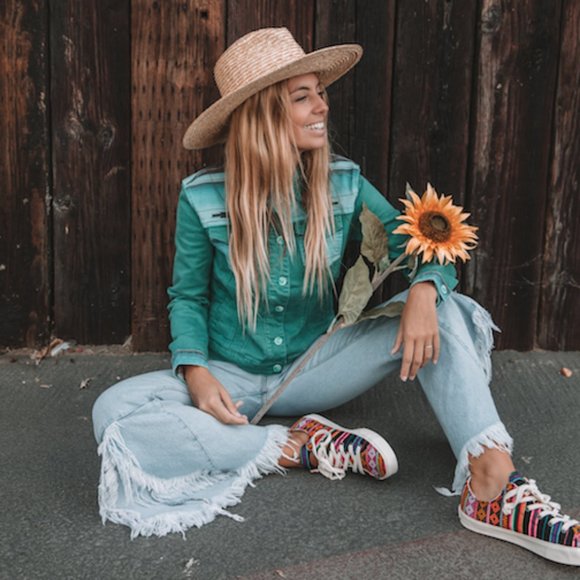 Inkkas Spectrum Lowtop Sneakers Boho Sz 11 - Picture 2 of 8